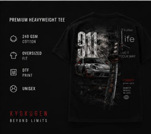 BEYOND LIMITS 002 — midnight Apex Tee